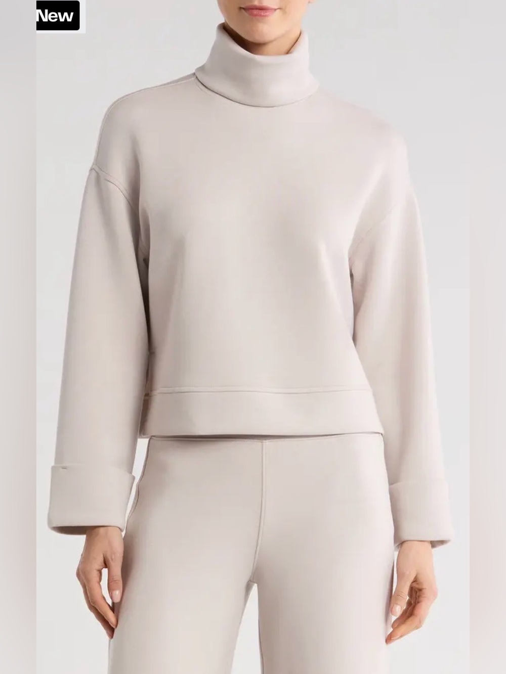 SPANX AirEssentials® turtleneck | French Grey
